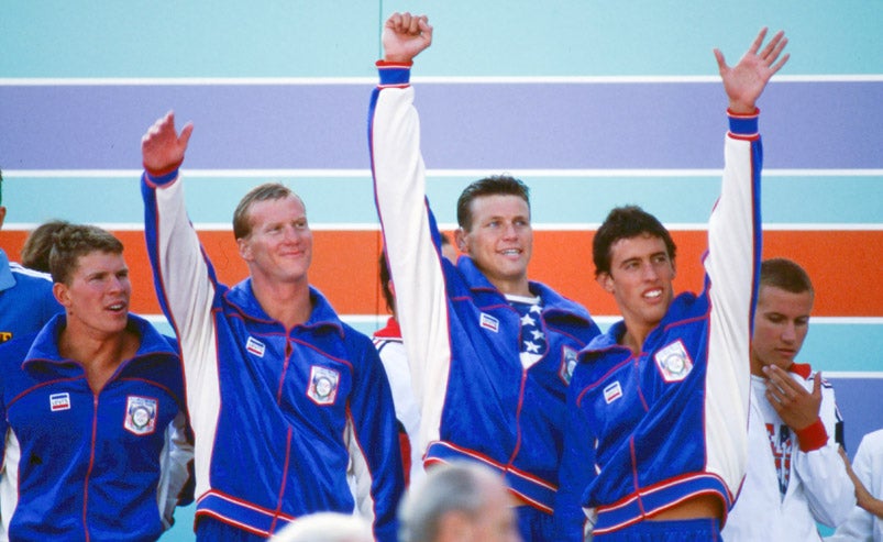 men 4x200 free relay from 1984 men 4x200 free relay from 1984