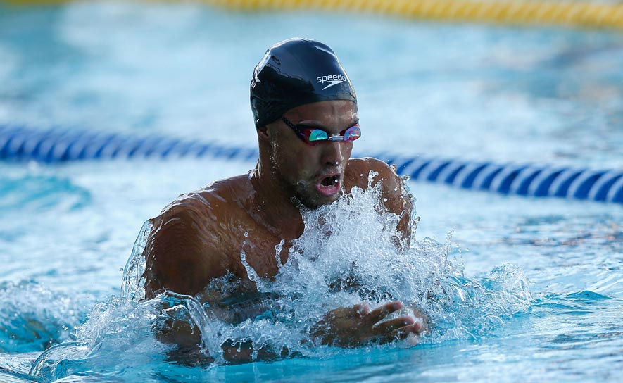 Black swimmers take the stage