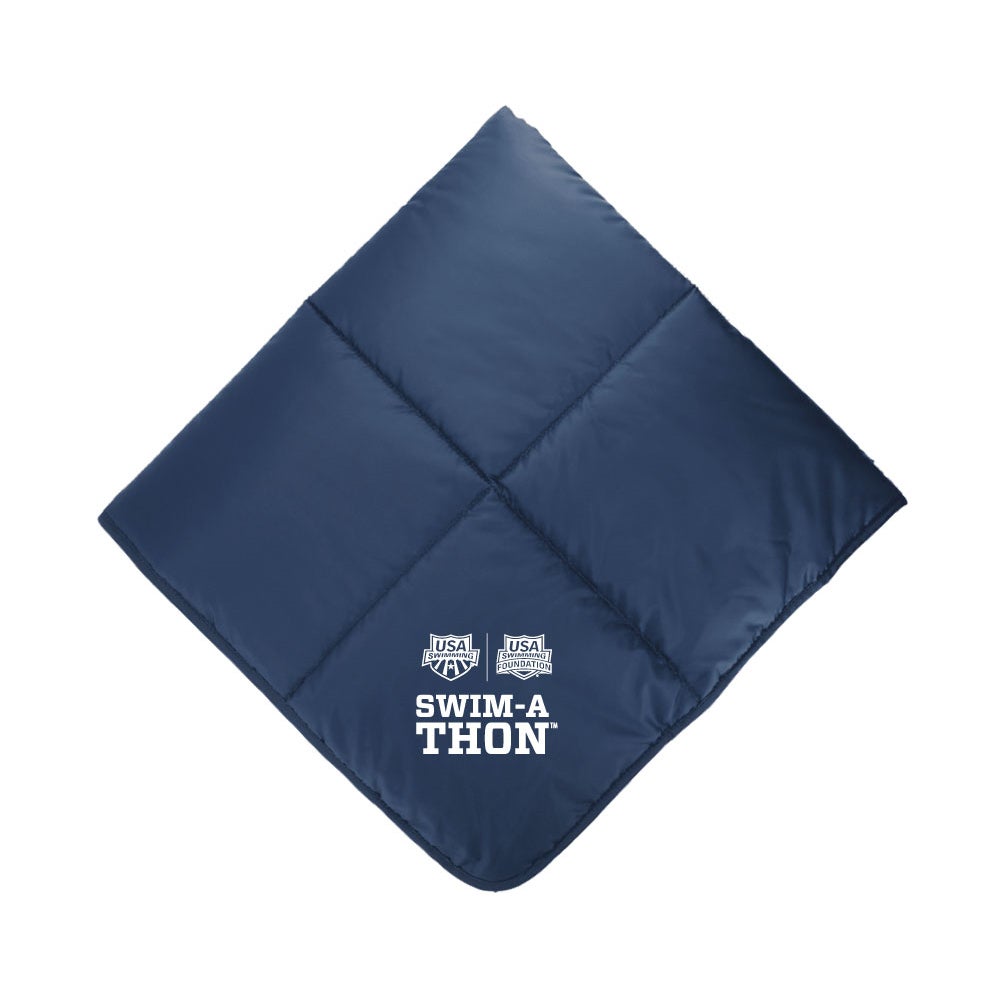 Swim-a-Thon Puffy Outdoor Blanket